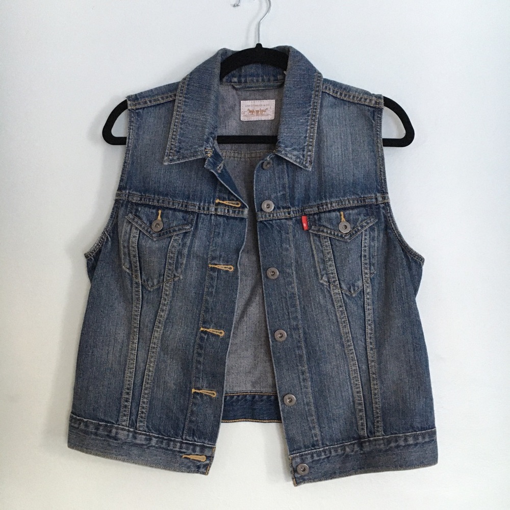 Levi's denim vest
